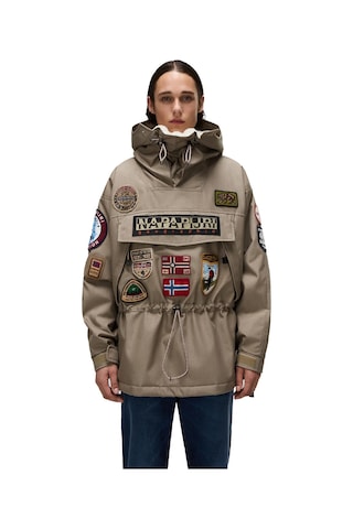 Napapıjrı Napapijri Skidoo 1990 Patch Erkek Yeşil Outdoor Ceketi 35684 Haki