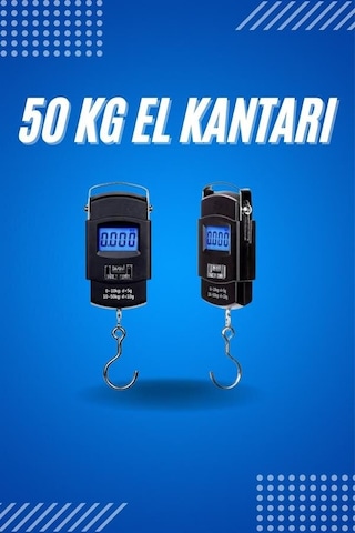 Northcity 50 Kg Dijital El Terazisi Cep Tartısı El Kantarı Terazi