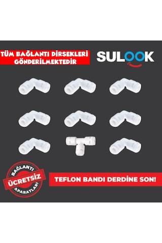 Sulook Su Arıtma Cihazı 5'li Filtre Seti