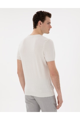 Pierre Cardin Erkek Ekru Kazak /triko 50307401-vr019 Ekru