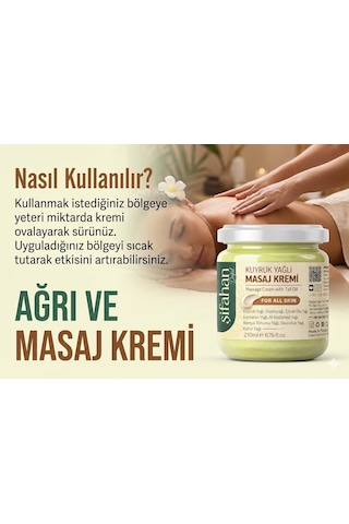 Şifahan Kuyruk Yağı Masaj Kremi 207 ML