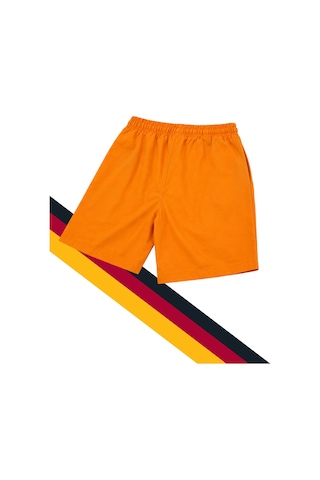 Gs Store Galatasaray Lisanslı Çocuk Deniz Şortu Turuncu