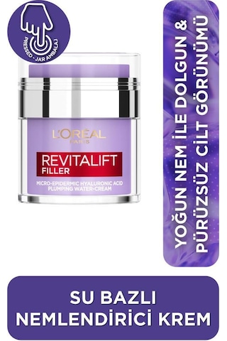Revitalift Filler Dolgunlaştırıcı Su Bazlı Pressed Jar Nemlendirici Yüz Kremi 50 ML