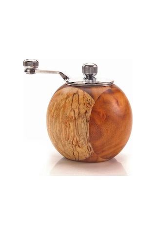 Jialan El Krank Ahşap Tuz Biber Değirmeni Seramik Çekirdek Ahşap