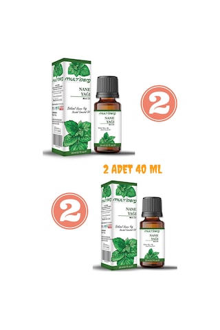 Multidem Nane Uçucu Bitkisel Yağı 2 x 20 ml
