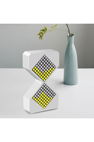 Monozone Dijital Kum Saati Zamanlayıcı Doğum Günü Hediyesi Led Elektronik Kum Saati Ev Dekorasyon