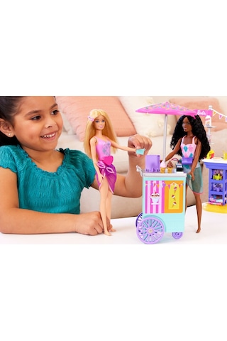 Barbie Brooklyn ve Malibu'nun Sahildeki Yiyecek Standı HNK99
