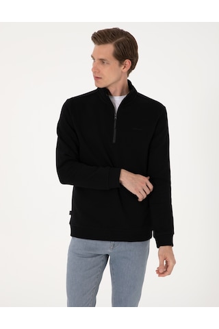 Pierre Cardin Erkek Siyah Sweatshirt 50314044-vr046 Siyah
