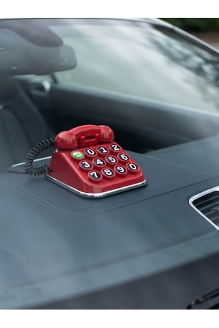Mucit Home Retro Nostalji Araç İçi Torpido Numaratör Renkli Mini Telefon Numaratör Lüks