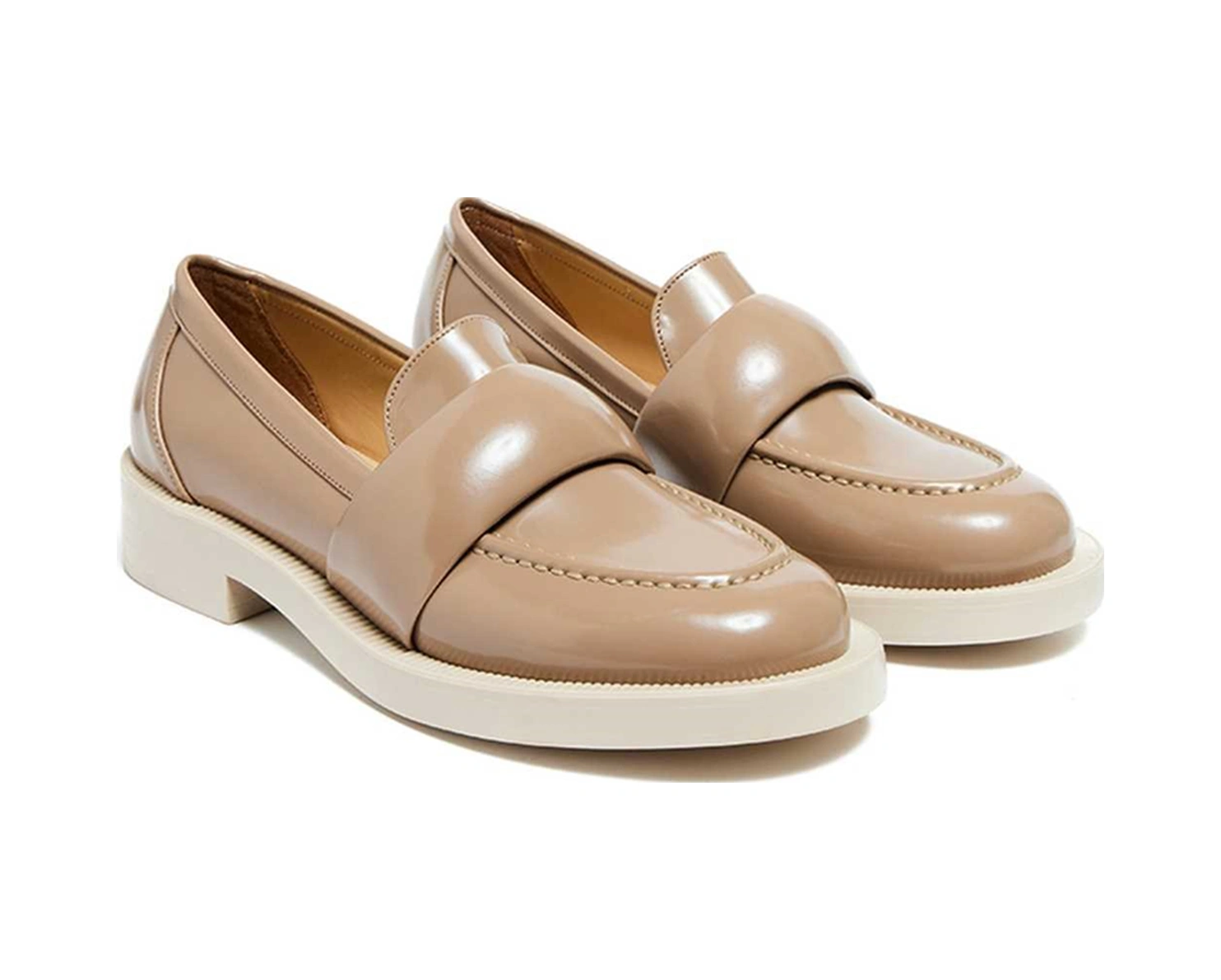 Bestello Bağcıksız Termo Taban Casual 281-9042 Kadın Ayakkabı VIZON