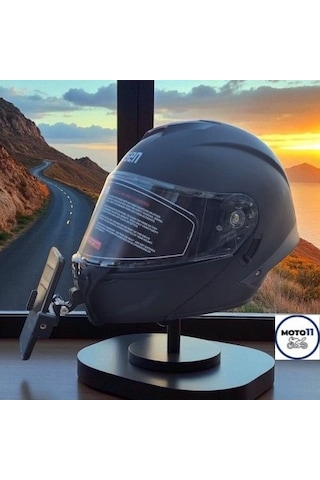 Kask Telefon Tutucu Kamera Uyumlu Moto11