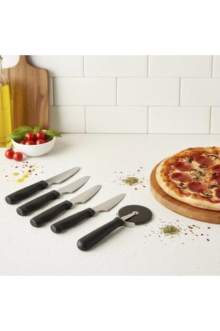 Guardini 5 Parça Pizza Servis Seti Renkli