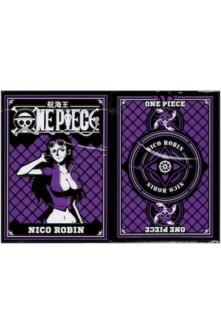 Card Mafia One Piece Nico Robin Anime Oyun Kağıdı İskambil Kartla