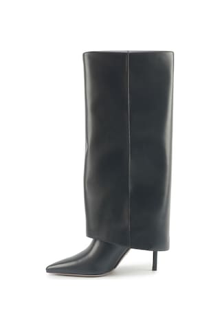 Nine West Justyou 5pr Siyah Kadın Topuklu Çizme 000000000102012407 Siyah
