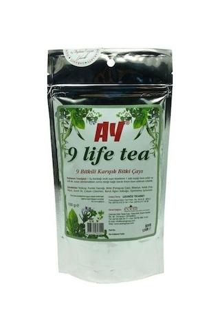 Ay 9 Life Tea 9 Bitkili Karışık Bitki Çayı 100 G