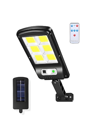Güneş Enerjili Ev Bahçe Yol Mandıra Aydınlatma Projektörü