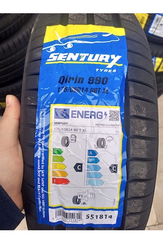 Sentury 175/65 R14 86T XL Qirin 990 Yaz Lastiği 2026
