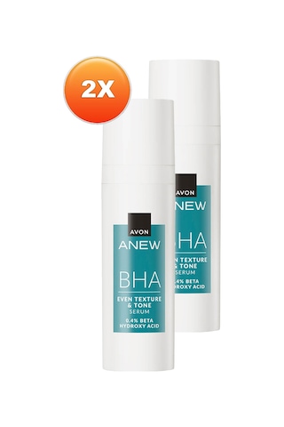 Avon Anew Bha Even Tone & Texture Cilt Tonu Görünümü Düzgünleştiren Serum 2 x 30 ML