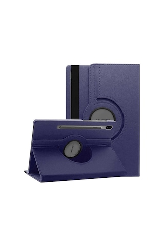 Samsung Uyumlu Galaxy Tab S7 Fe T730 T735 T737 Kılıf 360 Dönebilen Stand