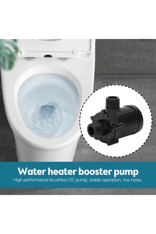 Lemestar 24v 30w Dc Brushless 12m Yükseklik 700l/h Debi Ip68 Koruma Seramik Eksenli Artırma Pompa Bulaşık Makinesi, Fıskiye, Su Bitkileri, Isıtıcı