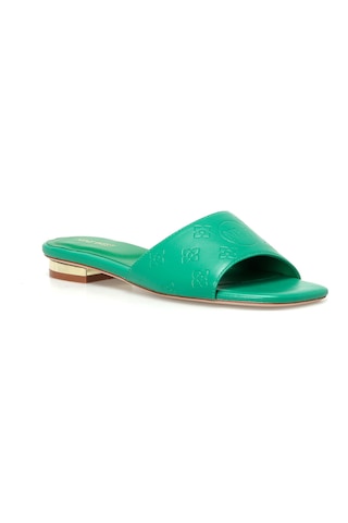 Nine West Valles 4fx Yeşil Kadın Düz Terlik 000000000101570335 Yeşil