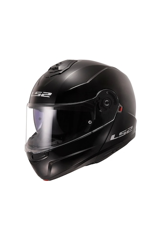 Ls2 Strobe 2 Çene Açılır Kask Parlak Siyah