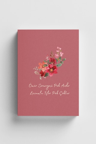 Ömür Sermayesi Pek Azdır İslami Defter Ayet-hadisli Çok Renkli