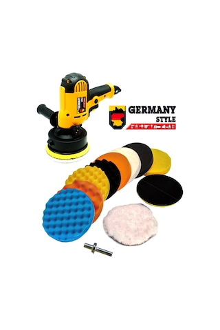 Germany Style 1073 125mm Devir Ayarlı Profesyonel Polisaj Makine