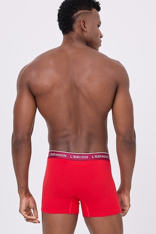 L'espadon Maritime Elite Erkek Boxer Şort -3091 Kırmızı