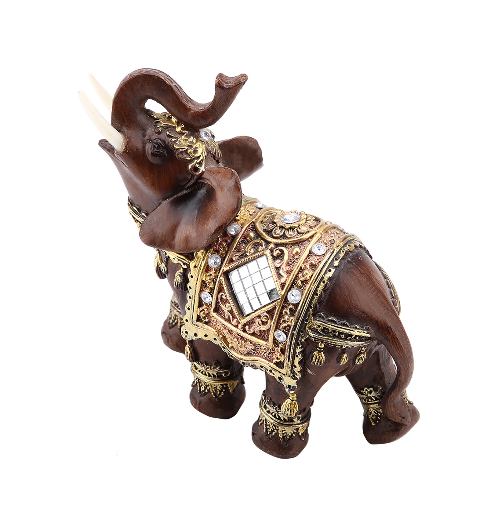 Konesam Feng Shui Reçine Fantezi Fil Heykeli - Orta Boy, Ev/ofis Dekorasyonu, Şans Ve Zenginlik Simgesi, Hediye Özel