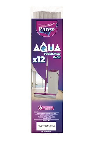 Aqua Yedek Mop Refil Onikili Paket