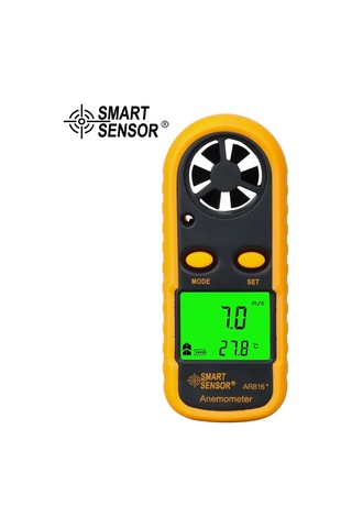 Conventions1 Taşınabilir Rüzgar Hızı Anemometre Termometre Ölçer