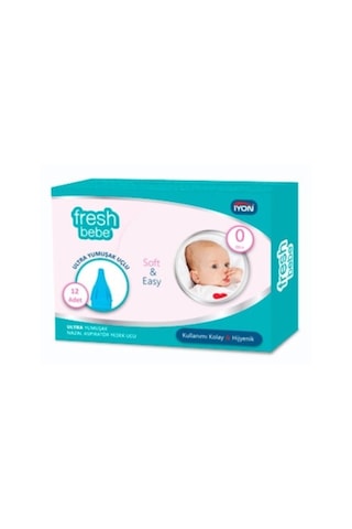 Fresh Bebe Nazal Burun Aspiratörü Yedek Ucu 12'li (Otribebe Uyumlu) Fresh Bebe Nazal Burun Aspiratörü Yedek Ucu 12'li (Otribebe Uyumlu)