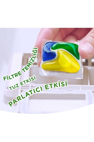 Fairy Platinum Limon Kokulu Bulaşık Makinesi Deterjanı 30 Tablet