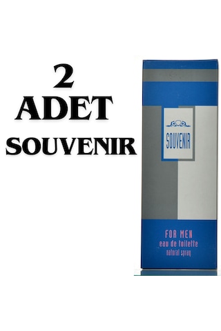 Souvenır Kod:6919- Erkek Parfüm Edt 2 X 100 Ml