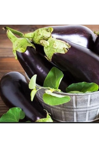 Ata Tohumları Geleneksel Kebablık Mangallık Antep Balcan Patlıcan Tohumu 70 Tohum