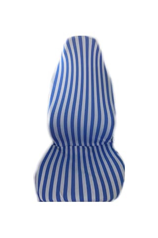 Volvo C70 Zebra Desenli Servis Kılıfı Mavi