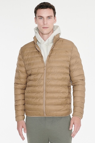 AC&Co / Altınyıldız Classics Erkek Vızon Standart Fit Normal Kesim Dik Yaka Mont VIZON