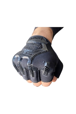 Difi 1107 Mechanix Parmaksız Eldiven Siyah
