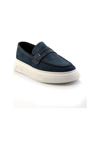 Bambi Kot Leather Erkek Loafer Ayakkabı E01080107501 Kot