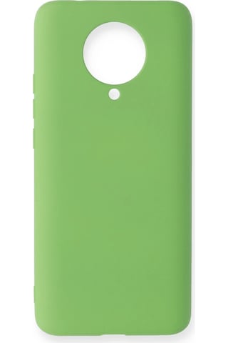 Gld-spt- Newface Xiaomi Redmi K30 Pro Kılıf Nano İçi Kadife Silikon - Yeşil