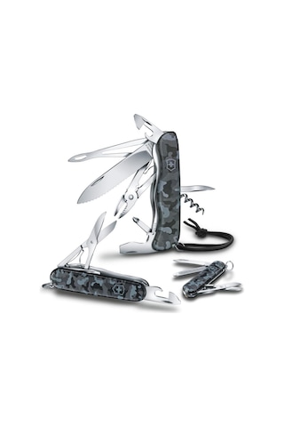 Victorinox 1.3713.942 Huntsman Kamuflaj Kamp Çakı Çok Renkli