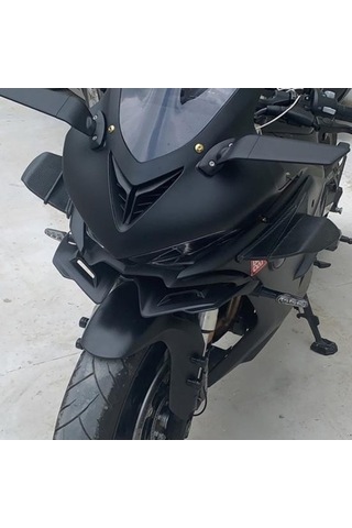 Novahub Rüzgarlık Kanadı Evrensel Motosiklet Aksesuarı - Abs Malzemeli Spoiler & Kanat Seti 56794182