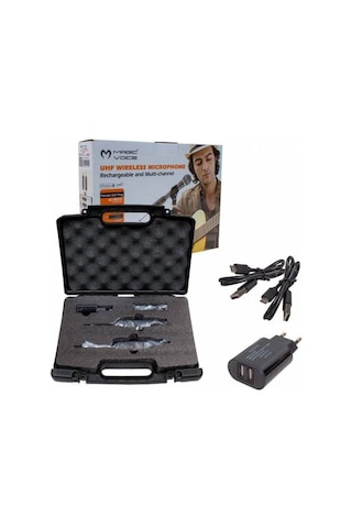 Magicvoice Mv-19587 Uhf Kablosuz Enstrüman Ses Aksesuarı