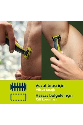 Philips Qp2824/10 Oneblade Yüz Ve Vücut