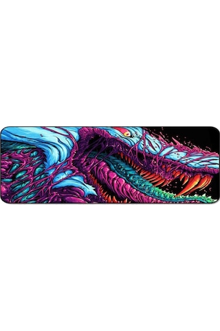 Sge Teknoloji Hyper 85x34 Cm Speed Kaymaz Taban Dikişli Mouse Pad Oyuncu Gamer