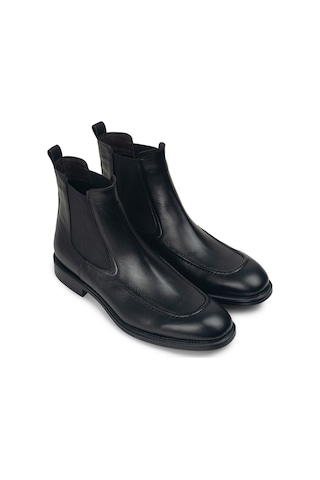 Deery Hakiki Deri Siyah Erkek Chelsea Bot - 01953msyhc01 Siyah