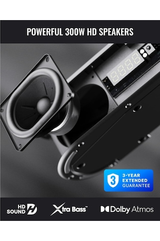 Bowfell Halo 5.1 Atmos Eu 300w Soundbar