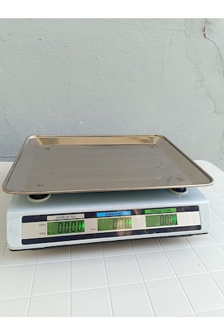 40 KG Terazi Fiyat Hesaplamalı-Şarjlı Tartı