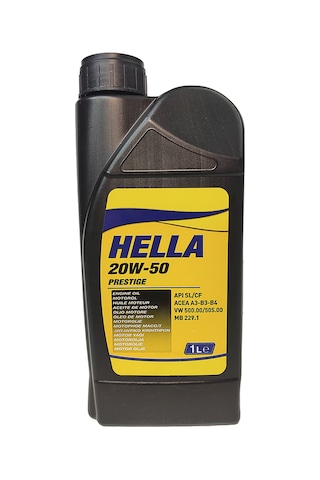 Hella Prestige 20W-50 Motor Yağı 1 L
